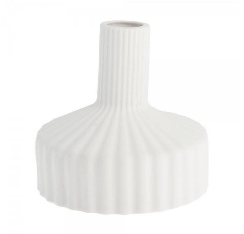 Storefactory Dekovase Vase Samset Weiß (16cm) von Storefactory