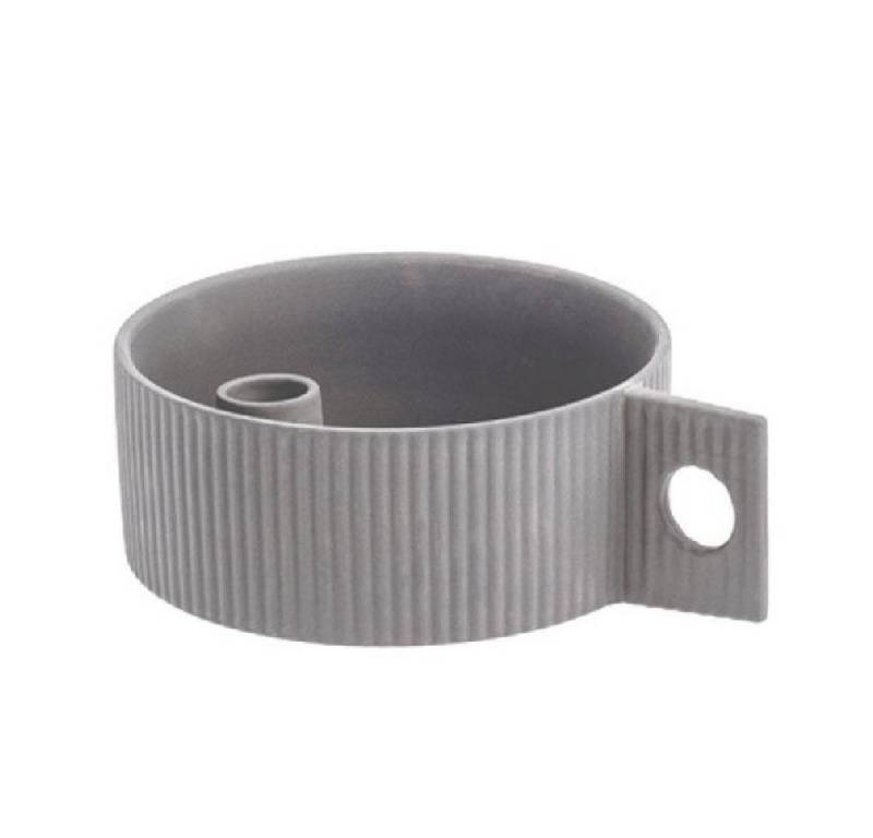 Storefactory Kerzenhalter Kerzenleuchter Lidaby Light Grey (19cm) von Storefactory