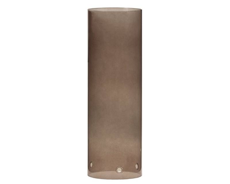 Storefactory Kerzenständer Glaszylinder STORM gerade braun, Ø 13x38 cm von Storefactory