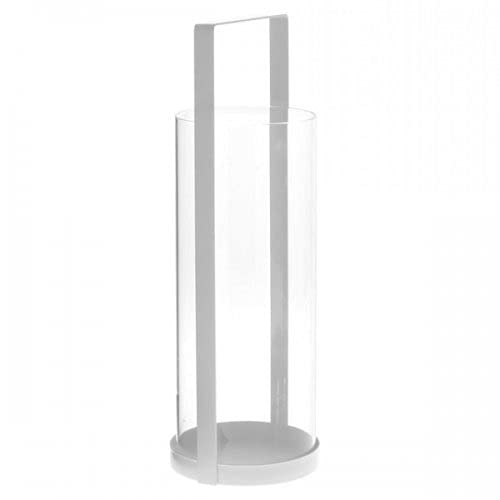 Storefactory - Kvarnvik - Windlicht, Laterne - Kerzenleuchter - Metall, Glas - Maße (ØxH): 9 x 26 cm von Storefactory