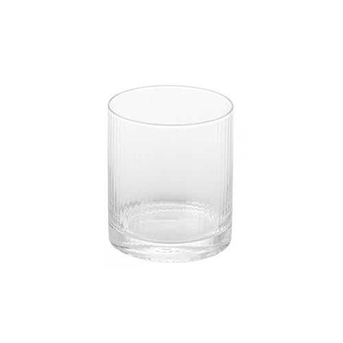 Storefactory [W] RAMSJÖ small Clear Glass Striped Candleholder von Storefactory