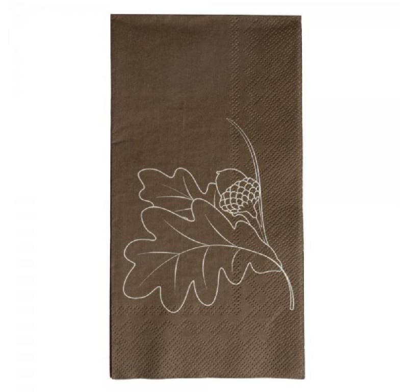 Storefactory Serviettenhalter Servietten Ekollon Brown (16-teilig) von Storefactory