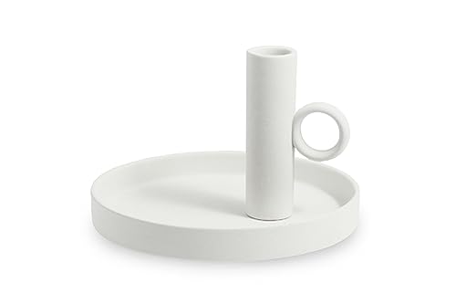 Storefactory [W] LINDE White Candlestick von Storefactory