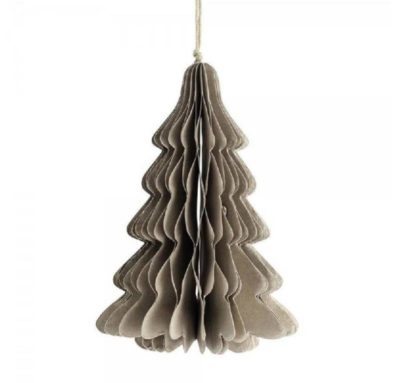 Storefactory Weihnachtsbaumkugel STOREFACTORY Dekofigur Granstad Tree Beige (Small) von Storefactory