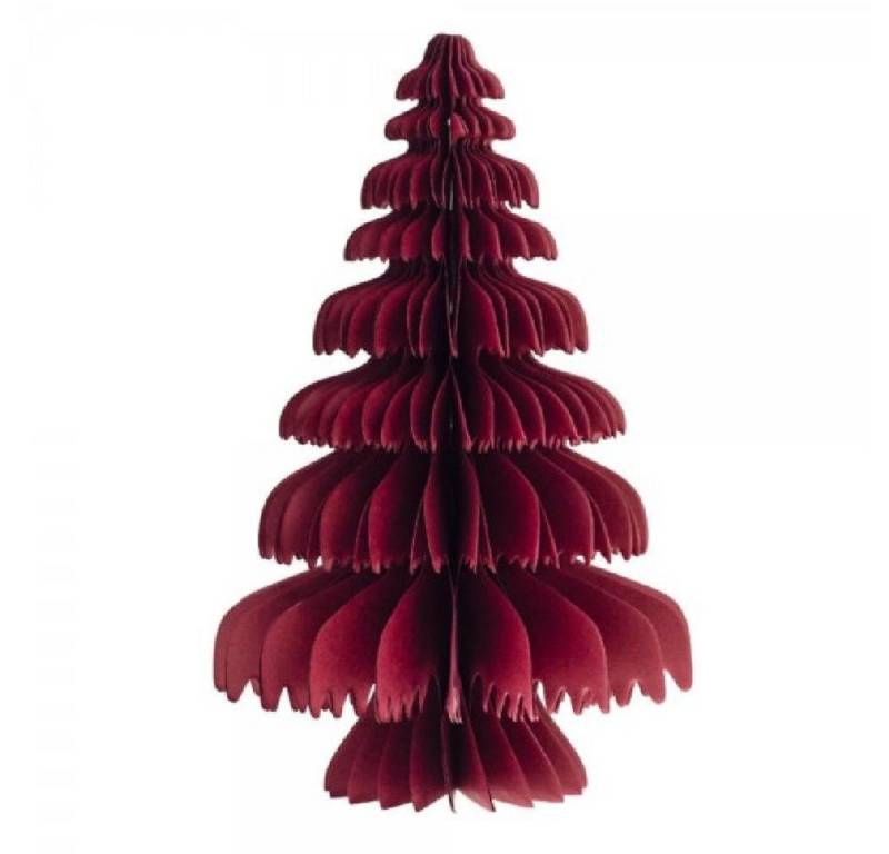 Storefactory Weihnachtsbaumkugel STOREFACTORY Dekofigur Granstad Tree Red (Large) von Storefactory