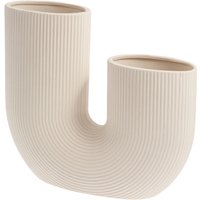 Vase Stråvalla beige von Storefactory