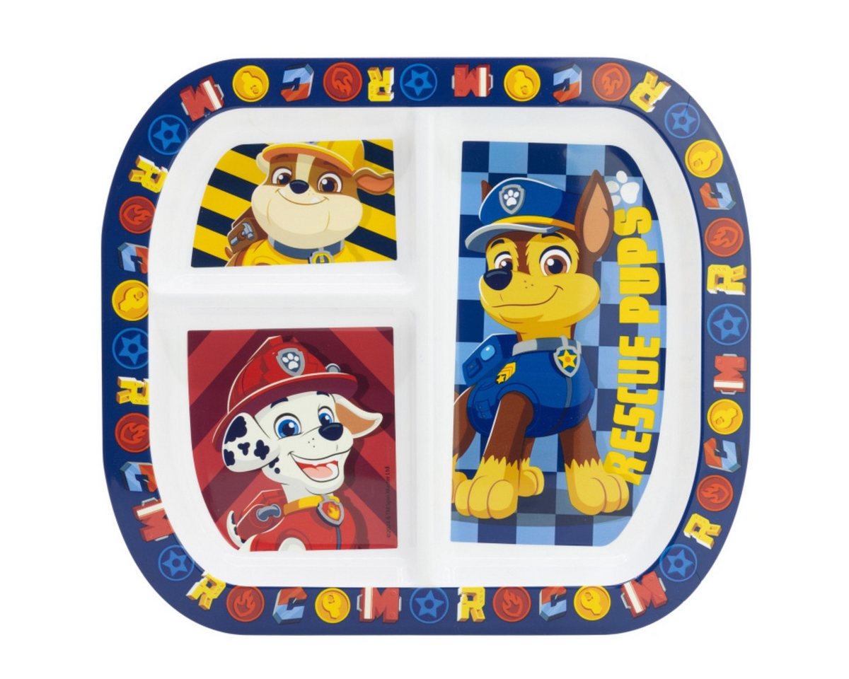 Storline Frühstücksteller Paw Patrol rechteckig mit 3 Fächern, Mikrowellengeeignet Storline Frühstücksteller Paw Patrol rechteckig mit 3 Fächern, Mikrowellengeeignet von Storline