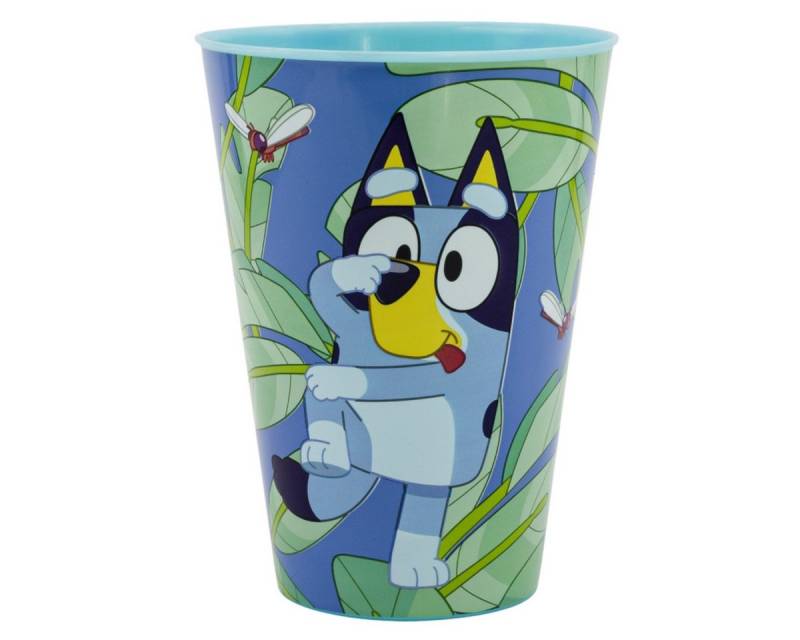 Storline Kinderbecher Bluey 430 ml Trinkbecher für Kita & Frühstück, Plastik Storline Kinderbecher Bluey 430 ml Trinkbecher für Kita & Frühstück, Plastik von Storline