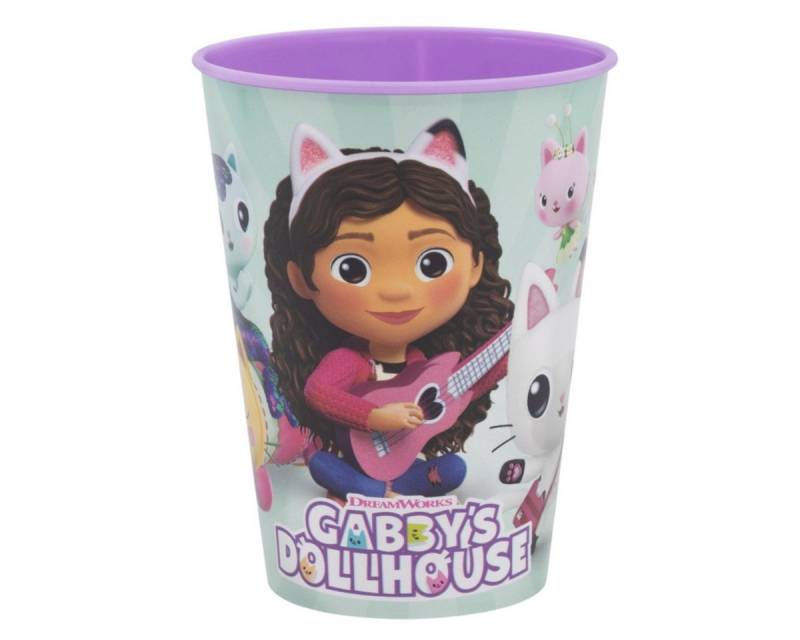 Storline Kinderbecher Gabby´s Dollhouse 260 ml Trinkbecher für Kita & Frühstück, Plastik Storline Kinderbecher Gabby´s Dollhouse 260 ml Trinkbecher für Kita & Frühstück, Plastik von Storline