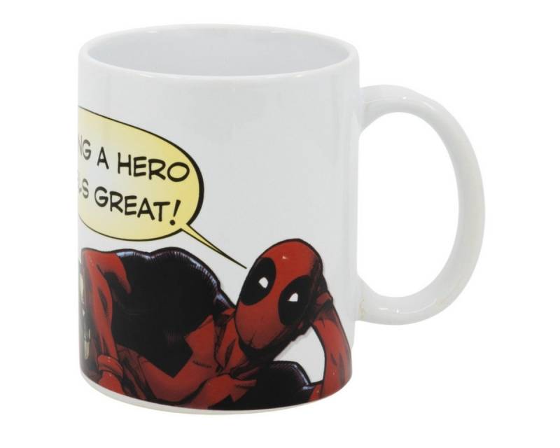 Storline Tasse Deadpool Tasse 325ml – Marvel im Geschenkset, Keramik von Storline