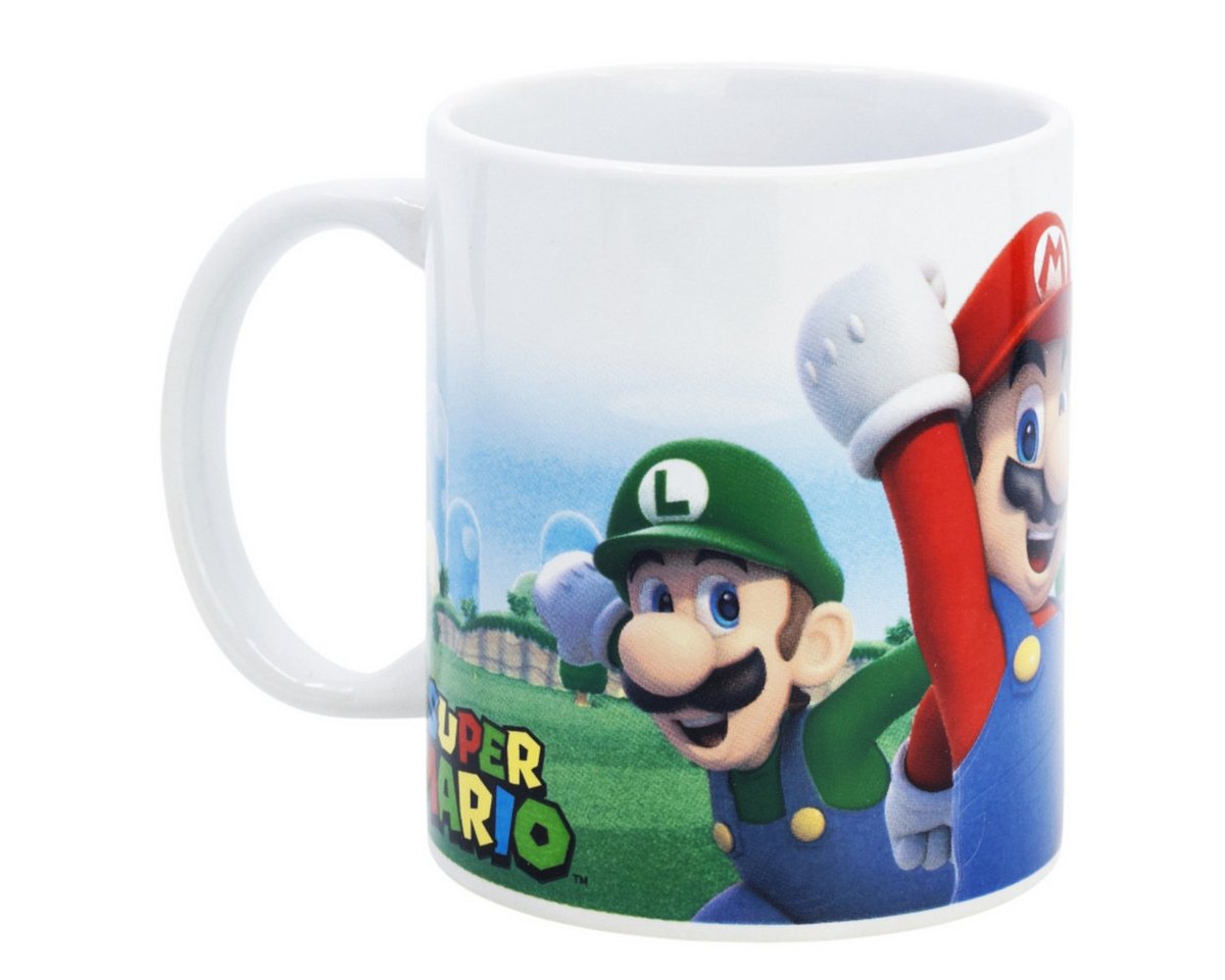 Storline Tasse Super Mario 325ml im Geschenkset – Nintendo Fanartikel, Keramik von Storline