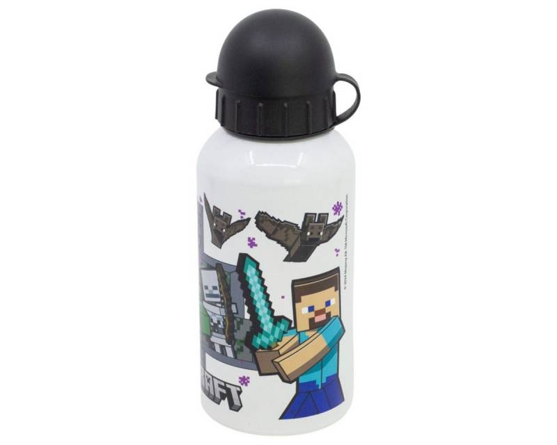 Storline Trinkflasche Minecraft 400 ml Aluminium Schule & Freizeit von Storline