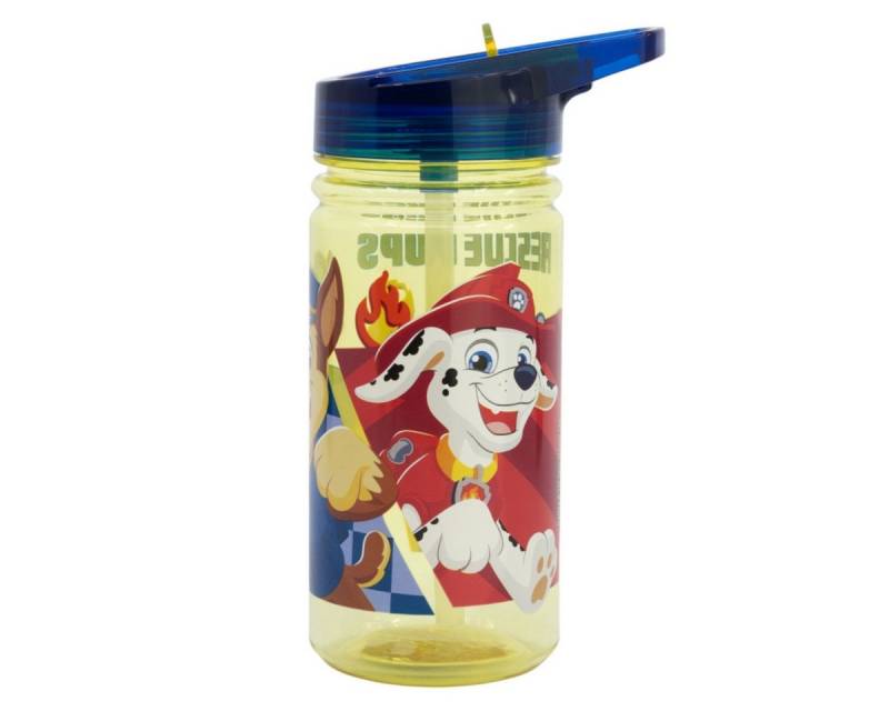 Storline Trinkflasche Paw Patrol 475 ml Kinderflasche mit Klappdeckel & Griff von Storline