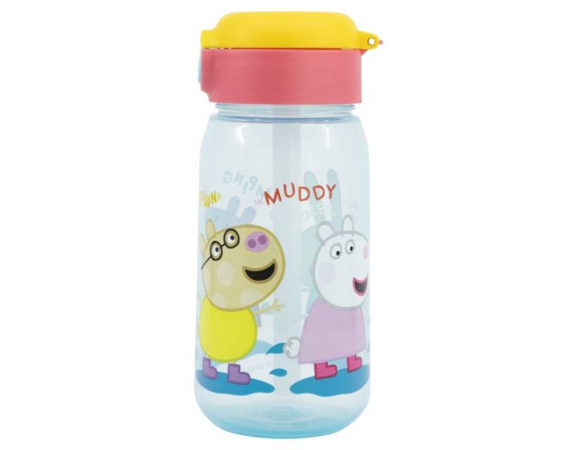 Storline Trinkflasche Peppa Pig 510ml – Kinderflasche mit Trinkhalm & Druckverschluss Storline Trinkflasche Peppa Pig 510ml – Kinderflasche mit Trinkhalm & Druckverschluss von Storline