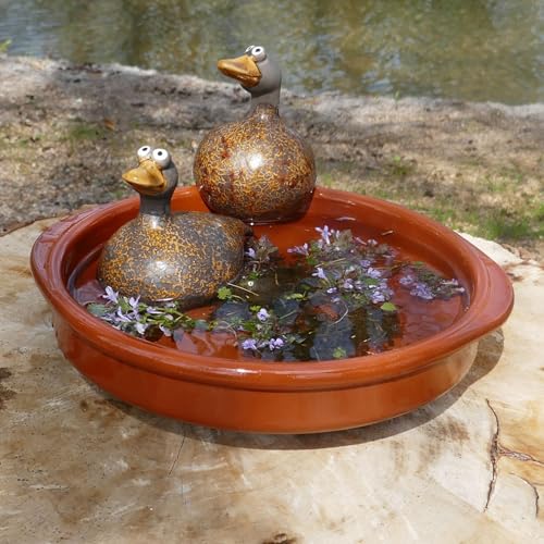 Kantenhocker Ente 2er Set Keramik - Gartendeko Balkon Dekoration - Zaunhocker - Tierfigur Ente Kantenhocker Ente 2er Set Keramik - Gartendeko Balkon Dekoration - Zaunhocker - Tierfigur Ente von Storm's Gartenzaubereien
