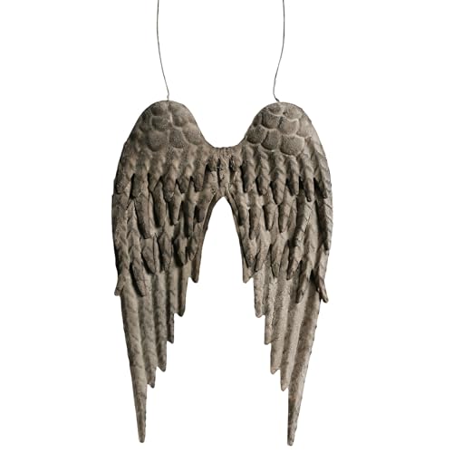 Storm's Gartenzaubereien Engelsflügel aus Metall - Wanddeko in Shabby Grau - 3D Optik mit Liebe zum Detail - 37 cm hoch inkl. Befestigungsdraht - Innen- Außendekoration Storm's Gartenzaubereien Engelsflügel aus Metall - Wanddeko in Shabby Grau - 3D Optik mit Liebe zum Detail - 37 cm hoch inkl. Befestigungsdraht - Innen- Außendekoration von Storm's Gartenzaubereien