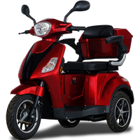 R3Li Elektro-Dreiradroller 25 km/h rot - Lithium Wechselakku von Stormborn