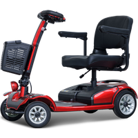 R2 Seniorenmobil 6 km/h - Akku entnehmbar - rot von Stormborn