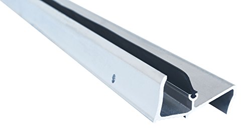 Stormguard Lowline Türschwellendichtung Silber, Gummi, 91 cm, Innentür, 22-27 mm, Innenöffnung, Silber von Stormguard
