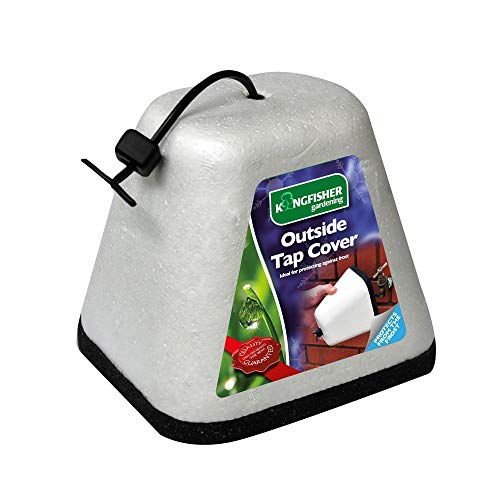Outside Tap Cover Insulator Against Freezing - Polystyrene + PVC Shell von Stormguard