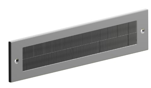 STORMGUARD 06SR017000000A Briefkastenabdeckung Zugluftstopper für den Innenbereich - silberne Ausführung, Aluminium, 335mm x 75mm von Stormguard