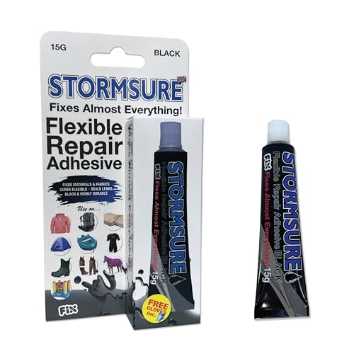 Stormsure Flexibler Reparaturkleber (15 g, Schwarz) von Stormsure