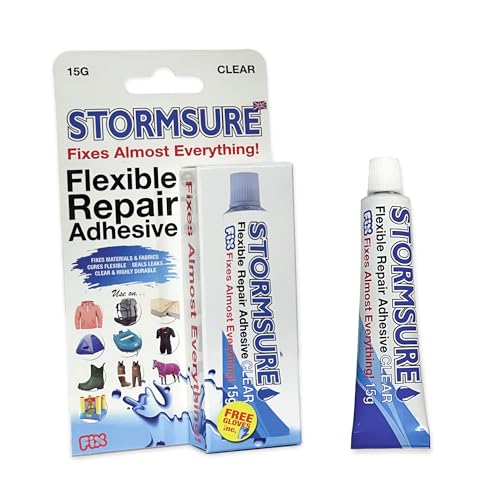 Stormsure Flexibler Reparaturkleber (15 g, transparent) von Stormsure
