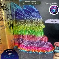 Drachenstatue Buchstütze Look Deko Leseratten Booktok Miniaturbücher Bücherhalter Buchständer Drachen 2Er Set Fourthwing Fantasy Buchdeko Drachenstatue Buchstütze Look Deko Leseratten Booktok Miniaturbücher Bücherhalter Buchständer Drachen 2Er Set Fourthwing Fantasy Buchdeko von StormyCreaTeam