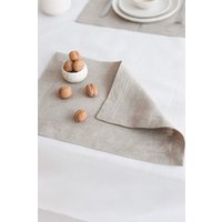 Hanf Tischsets, Hanftextil, Oeko-Tex Textil, Tischtextil von StoryOfTextile