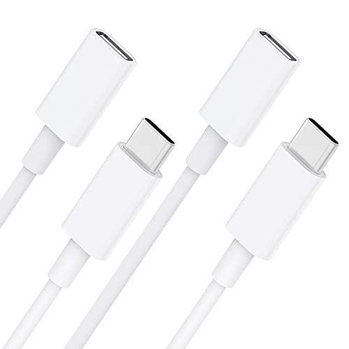 Stouchi 2Pack USB C Verlängerungskabel für Mag-safe Ladegerät Typ C Verlängerung für Stecker/Buchse 9V 3A für Mag safe 480Mbit/s Datenübertragung Kompatibel mit Magsafe Charger iPhone 14 50CM-Weiß Stouchi 2Pack USB C Verlängerungskabel für Mag-safe Ladegerät Typ C Verlängerung für Stecker/Buchse 9V 3A für Mag safe 480Mbit/s Datenübertragung Kompatibel mit Magsafe Charger iPhone 14 50CM-Weiß von Stouchi