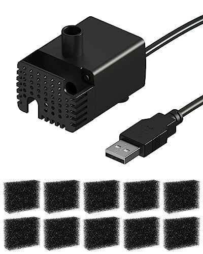 Stouchi WDQ1 Ersatzpumpe für Trinkbrunnen 2.5L für Katze und Hunde, Langlebige Wasserpumpe für Katzentrinkbrunnen, Leise Wasserbrunne Stouchi WDQ1 Ersatzpumpe für Trinkbrunnen 2.5L für Katze und Hunde, Langlebige Wasserpumpe für Katzentrinkbrunnen, Leise Wasserbrunne von Stouchi