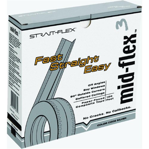 Strait-Flex Int'l MF-100 Mid-Flex 300 Drywall Tape-3" X100' MID-FLEX300 Tape von Strait-Flex Int'l