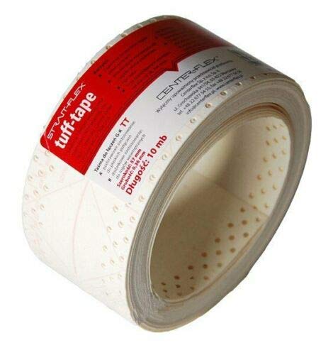 Strait Flex TUFF-TAPE Corner Rail Drywall Plasterboard Joint Tape Made in USA 10 m von Strait Flex