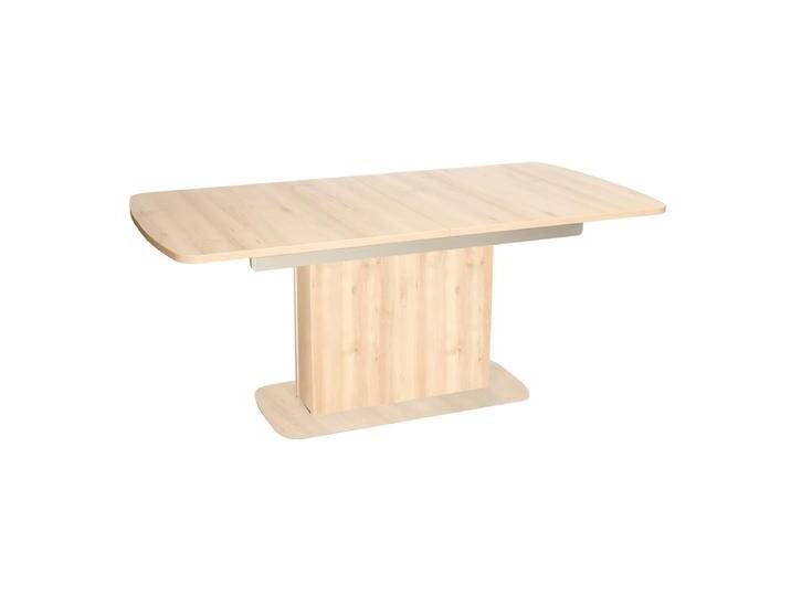 Stralsunder ausziehbarer Esstisch TE1.180 ca. 180/230 x 90 cm Säulentisch mit Synchronauszug Tischplatte gerundet Dekor wählbar Stralsunder ausziehbarer Esstisch TE1.180 ca. 180/230 x 90 cm Säulentisch mit Synchronauszug Tischplatte gerundet Dekor wählbar von Stralsunder-Möbelwerke