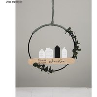 Rayher Metallringe 15cm Ø, Schwarz Weiß Silber Gold von Strandgutraeuber