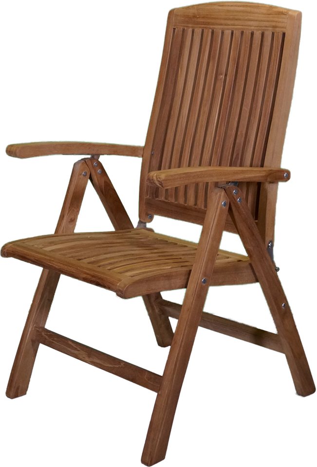 Strandkorb-King Gartenstuhl Teakholz Liegesessel KRAKATAU mit Armlehnen Strandkorb-King Gartenstuhl Teakholz Liegesessel KRAKATAU mit Armlehnen von Strandkorb-King
