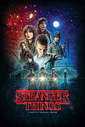 Stranger Things Key Art Poster Standard von Stranger Things