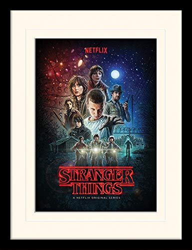 Stranger Things Kunstdrucke, Acryl, Mehrfarbig, 30 X 40cm von Stranger Things