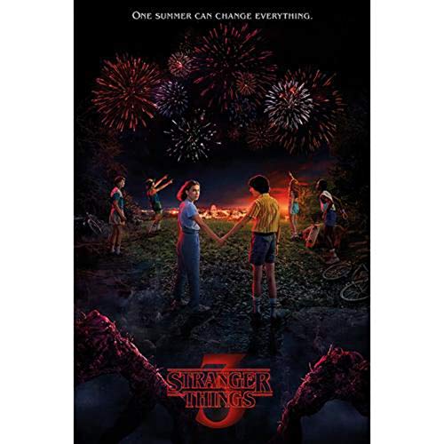 Grupo Erik Kunstdrucke, Unlaminierten, Stranger Things Maxi Poster One Summer, 61x91.5 cm Grupo Erik Kunstdrucke, Unlaminierten, Stranger Things Maxi Poster One Summer, 61x91.5 cm von Stranger Things