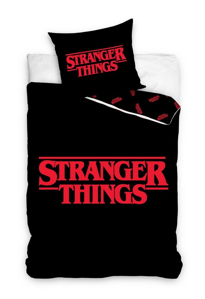 Stranger things Bettwäsche Stranger Things Bettwäsche 135 x 200 cm von Stranger things