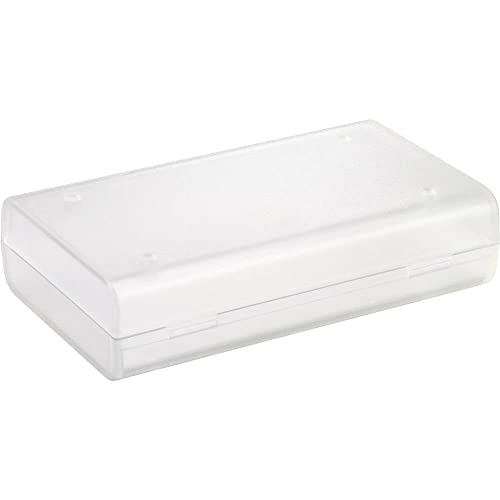 Strapubox 2515KL Universal-Gehaeuse 124 x 72 x 30 Kunststoff Transparent, 3 Stück von Strapubox