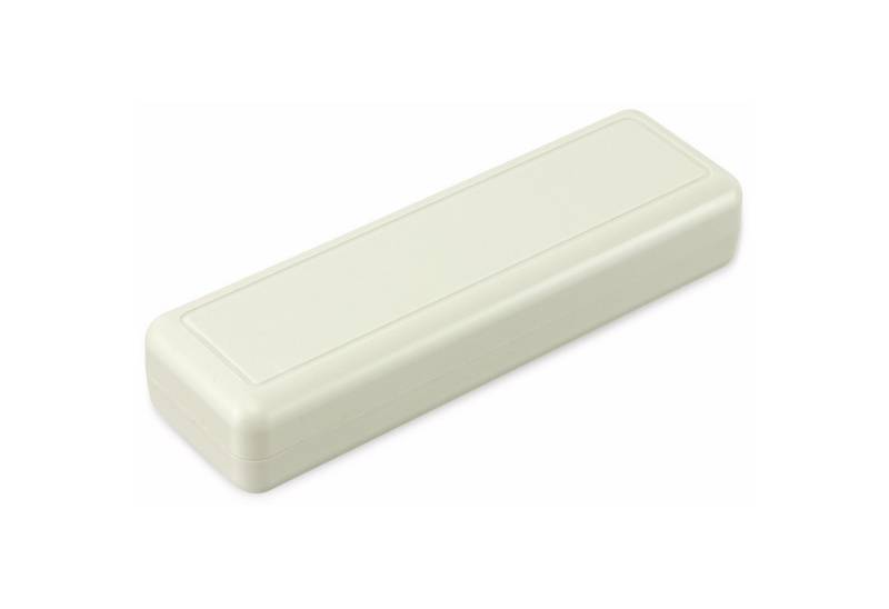 Strapubox Batteriebox STRAPUBOX Kunststoffgehäuse mit Batteriefach, Typ 6090 GR, 129 x 40 x von Strapubox