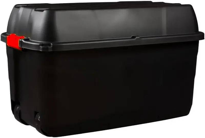 B-Ware Strata Heavy Duty Aufbewahrungsbox Kiste Lagerbox 175 Liter Clip Deckel Schwarz von Strata