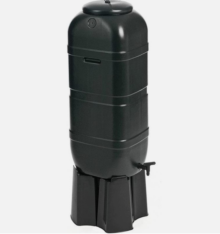 Strata Regentonnen Set Fass Regenwassertank 100 L 4tlg Standfuß Regensammler  B-Ware von Strata