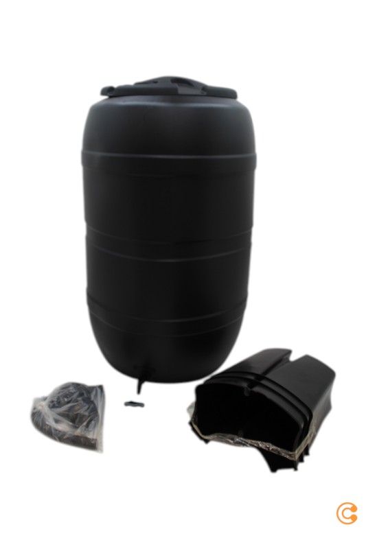 Strata Regentonnen Set Wasserbehälter Regentonne 210l Schwarz Siehe Text/Foto C-Ware von Strata