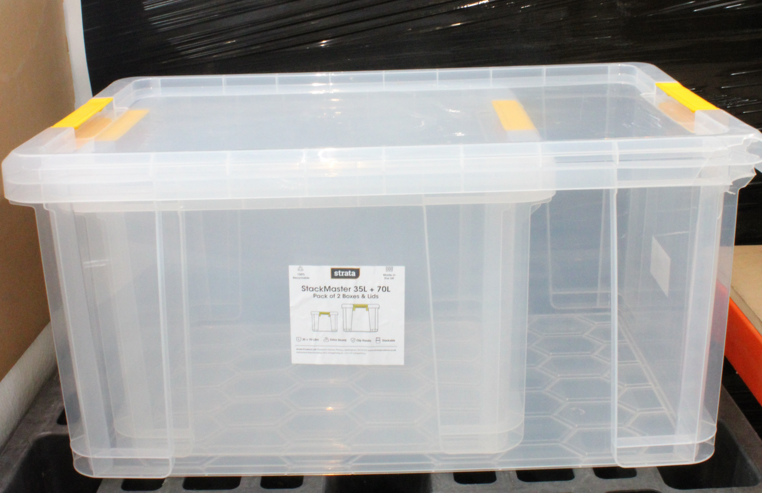 Strata Stack Master Aufbewahrungsbox Set Kunststoffbox Organisation Siehe Text C-Ware von Strata