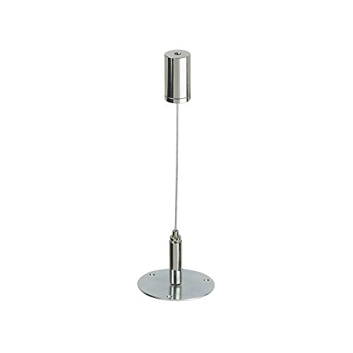 Strate DADS100003-0250 Drahtseilabhängung Abdeck-Befestigungshülsen verchromt, Seil in Farbe silber Strate DADS100003-0250 Drahtseilabhängung Abdeck-Befestigungshülsen verchromt, Seil in Farbe silber von Strate