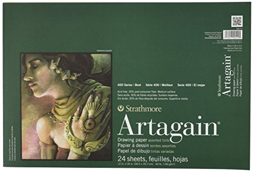 Strathmore (445-12 400 Series Artagain Block, Papier, 12"X18" von Strathmore
