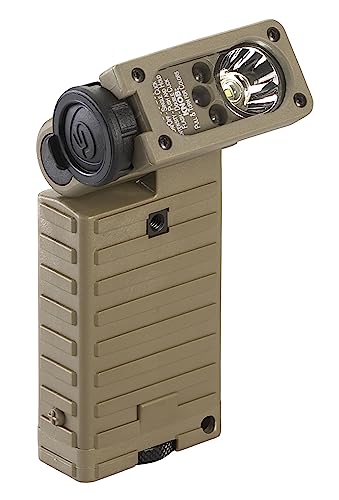 Streamlight 14024 Sidewinder Aviation Flashlight White C4 LED with Retainer and Batteries, Coyote by Streamlight von Streamlight