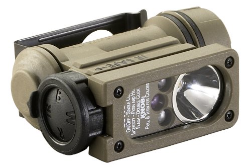 Streamlight 14516 Sidewinder 47-Lumen Compact II Militärmodell-Taschenlampe mit Mehreren Akkus, Mehreren Quellen und Freisprechfunktion, Kojote von Streamlight